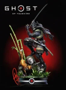 Ghost of Tsushima Jin Sakai stl 3d