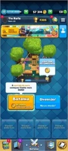 Conta Clash Royale