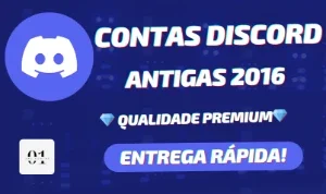 [PREMIUM] CONTAS DISCORD ANTIGAS 2016 + EMAIL