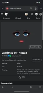 Vendo conta de roblox com itens limiteds e toy codes