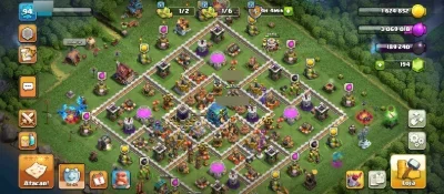Conta Clash of Clans CV 12 Semifull - Acesso total 100%