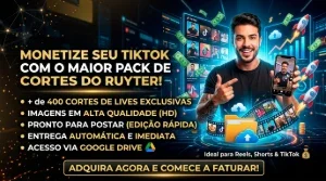 +400 Clipes do Ruyter para Criadores de Conteúdo e Shorts