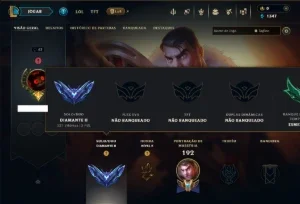 Diamante 2 com 65 Champs e 13 Skins