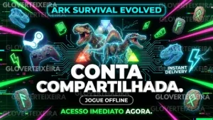 Ark: Survival Evolved - Conta Steam Offline + Jogos