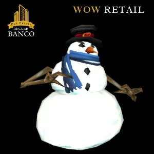 Mascote WoW - SNOWMAN (World of warcraft - Retail) Mini