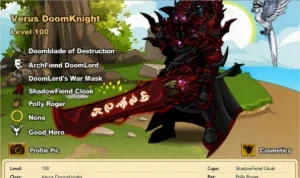 [Aqw] Conta Bem Farmada Midgame/Endgame 35% Dano All