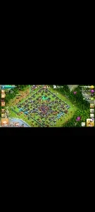 Vila cv15 do Clash of clans