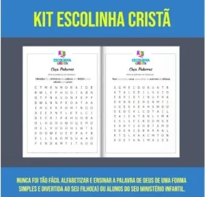 Kit escolinha cristã
