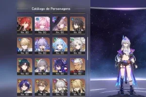 🌟 Honkai Star Rail End Game Com Varios T5