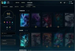 Conta de lol