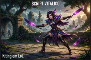 Script League of Legends Kiting + Bypass