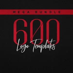 Pacote Com 600 Logotipos Profissiona