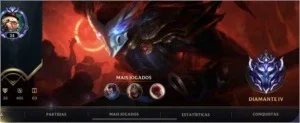 Conta lol