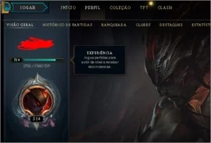 conta lol lv 314 132 campeões 47 skins