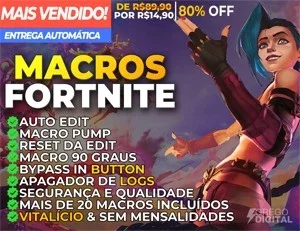 [Exclusivo] Macro para Fortnite | +20 Macros Inclusos
