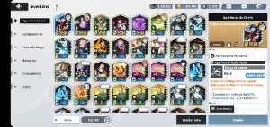 Conta black clover mobile Pronta PRO REI MAGO