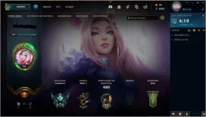 Conta platina 4 125 skins 133 champs