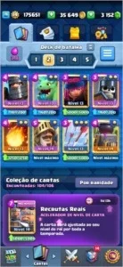 CONTA NV 14 COM QUASE TODAS AS CARTAS NV 13. 6K TROFEU