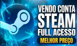 Conta Steam 100% Nova