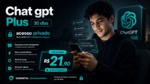 Chatgpt Plus Privado 30 dias – A Melhor Assinatura! 🚀