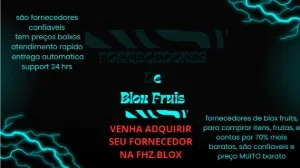 Fornecedores De Blox Fruis (Contas Muitos Mais Baratas)
