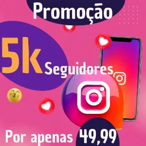 Promoção 5k Instagram