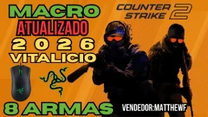 Counter Strike 2 - Macro No Recoil - Mouse Razer 2026