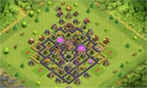 Conta de Clash of Clans Cv 8!