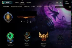 Vendo Conta de League of Legends - Gold IV - Todos Campeões