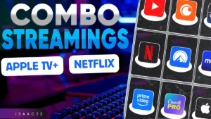 Combo Netflix + Apple Tv+ | 07 Dias