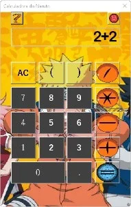 Planilha Calculadora Temática Naruto - Em Excel Vba