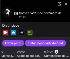 Conta Twitch 2018 [ Entrega Automática ]