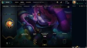 Conta Unranked lvl 34