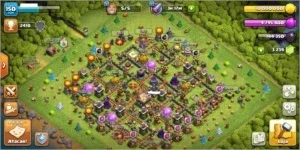 Clash of clãns conta ótima para guerra ( cv 11)