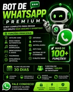 🤖 Bot De Whatzapp Completo | Antilinkhard, Músicas, Ia Etc