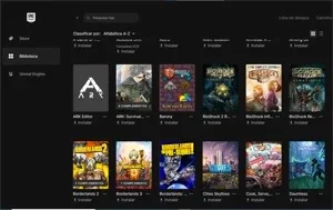 Conta Epic Games + 40 jogos