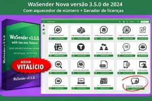 WASender – Disparos Automáticos no WhatsApp Mais Produtivos