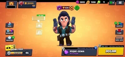 Conta Brawl Stars FULL (46/46) Todos poder 10 e acessórios