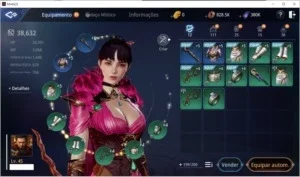 Feiticeira LVL 45 SA 24 - Vale serpentes liberado