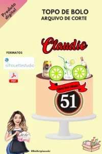 Arquivo De Corte Topo De Bolo - 51 Uma Boa Uma Idéia