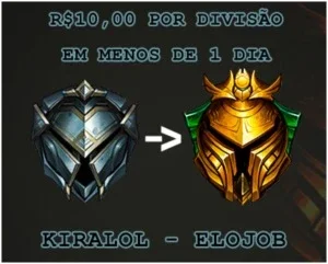 ELOJOB RÁPIDO - PRATA/OURO (POR DIVISÃO)