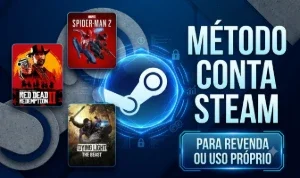 Metodo Contas Steam Offline - Qualquer Jogo