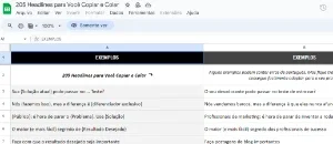 205 Headlines para Você Copiar e Colar