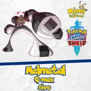 Melmetal Gigantamax 6IVs Evento - Pokémon Sword e Shield