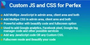 Custom JS and CSS | Perfex CRM