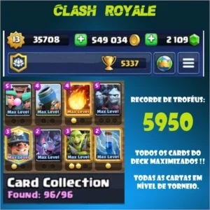 CLASH ROYALE - LV13 - DECK FULL