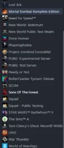 Conta Steam