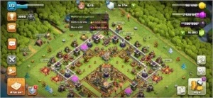 CV 11 semi full (alguns muros apenas), 16k+ gemas