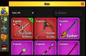 Conta de blox fruits