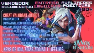 Valorant Cheat Aimbot com Bypass